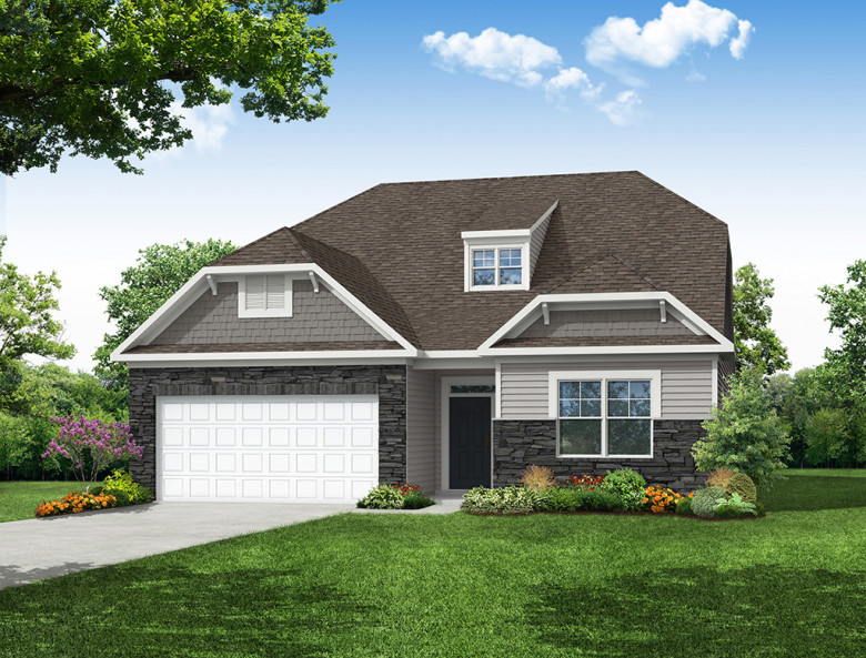 Wescott Floor Plan Villas at Prestwick Eastwood Homes